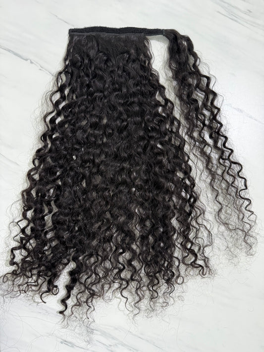 Virgin Curly Ponytails