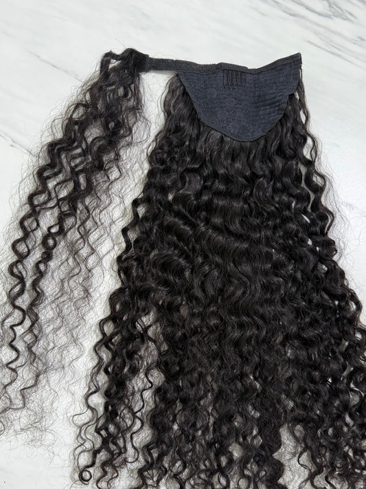 Virgin Curly Ponytails
