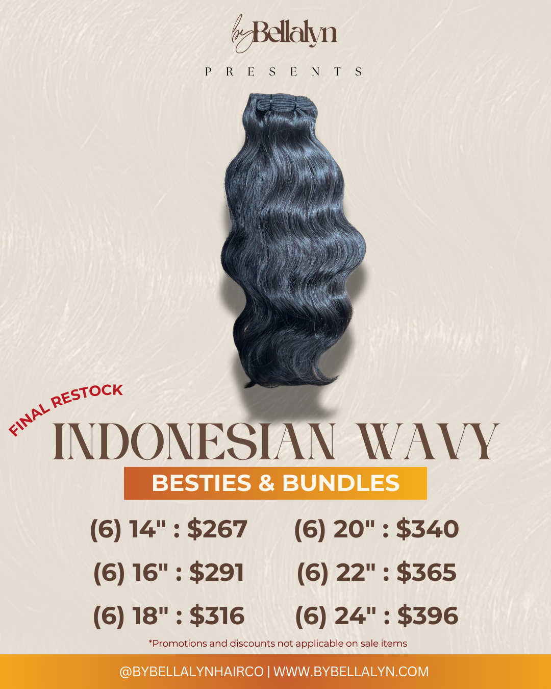 Besties & Bundles - Buy 3, Get 3 FREE